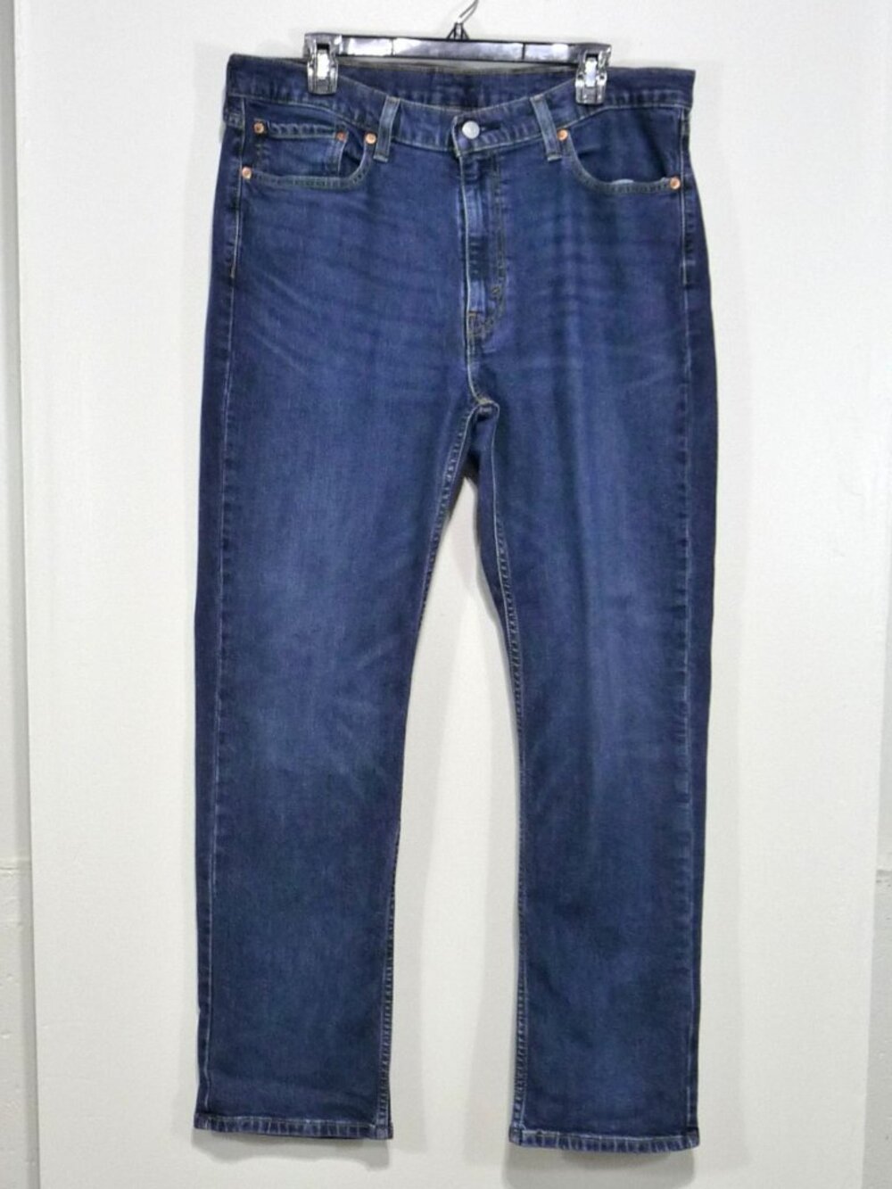 Levi's 514 Straight Fit Jeans Men's 38x32 Medium Wash Denim